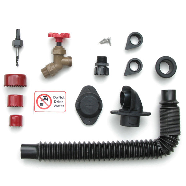 EarthMindedConsumerProducts DIY Rain Barrel Diverter & Parts Kit